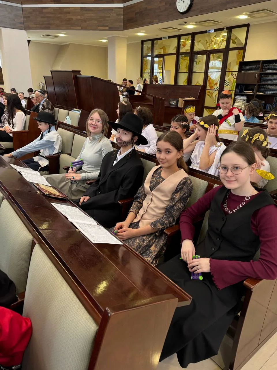 Пурим Самеах! Наши ученики поздравили уфимскую еврейскую общину ярким выступлением