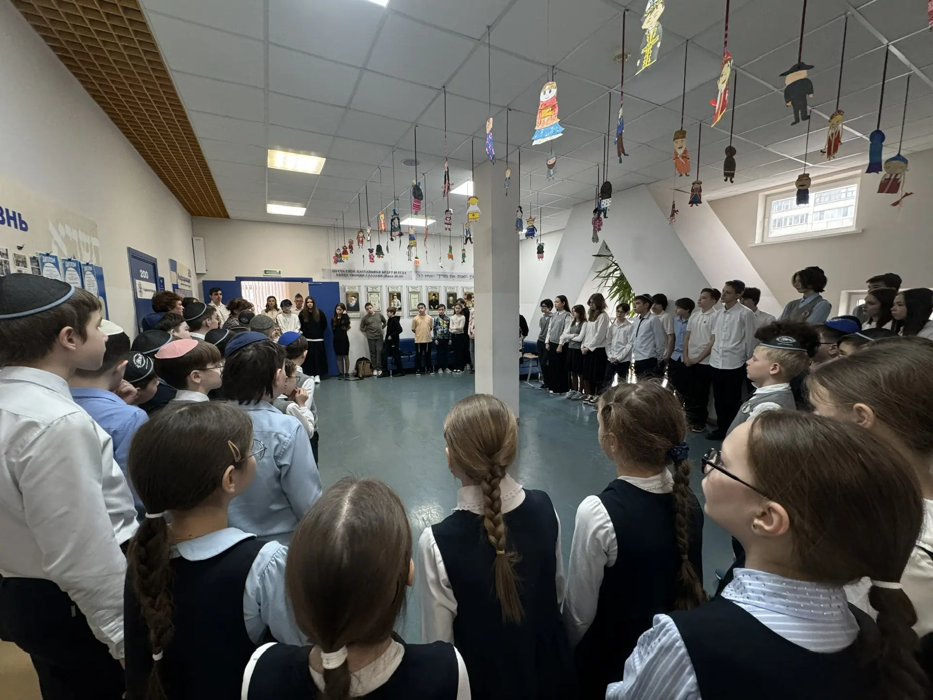 Общешкольная линейка по безопасности